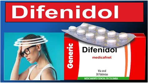 difenidol para que sirve - remedio para sinusite